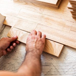 installing hardwood flooring | Broadway Carpets, Inc