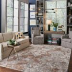 Living room area rug flooring | Broadway Carpets, Inc