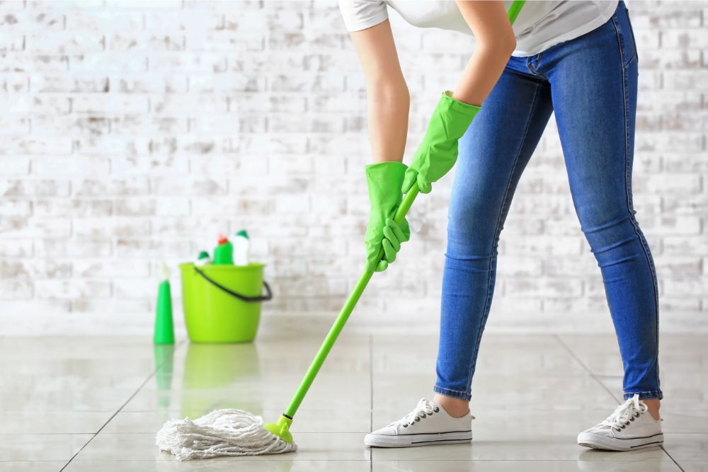 Tile floor cleaning | Broadway Carpets, Inc