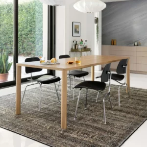 Loloi area rug with a traditional gray and brown pattern | Broadway Carpet & Flooring